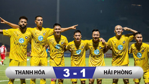 Kết quả Thanh Hoá 3-1 Hải Phòng: Sống nhờ ‘đốt đền’ và ‘bóng chết’